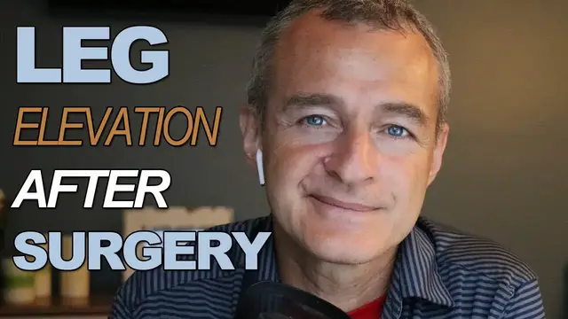 Video thumbnail for How high should I elevate my leg after knee replacement