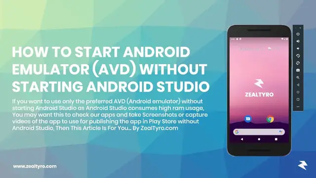 'Video thumbnail for How To Start Android Emulator (AVD) Without Starting Android Studio'