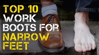'Video thumbnail for Top 10 Best Work Boots for Narrow Feet'