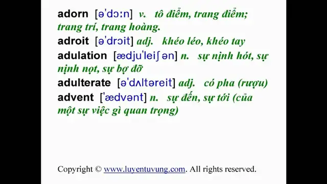 Video thumbnail for Essential Words for the GRE - Lesson 003