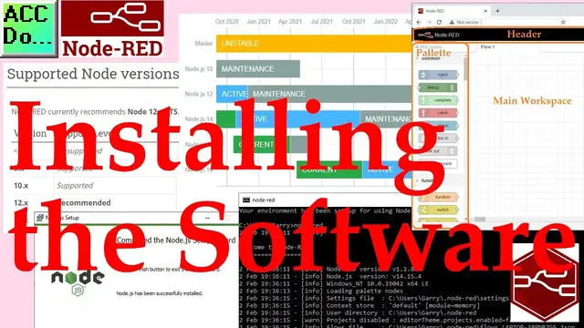 Video thumbnail for Node-RED Installing the Windows Software