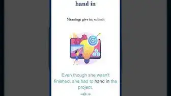 Video thumbnail for Hand in meaning | hand in sentences | Common English Idioms #shorts