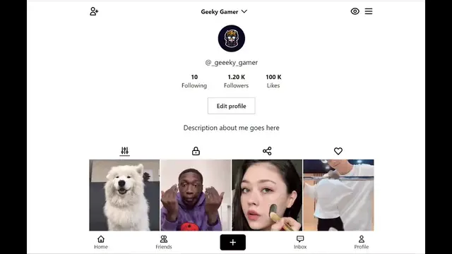 Video thumbnail for Build a TikTok User Profile Landing Page UI Clone in Tailwind CSS & HTML5