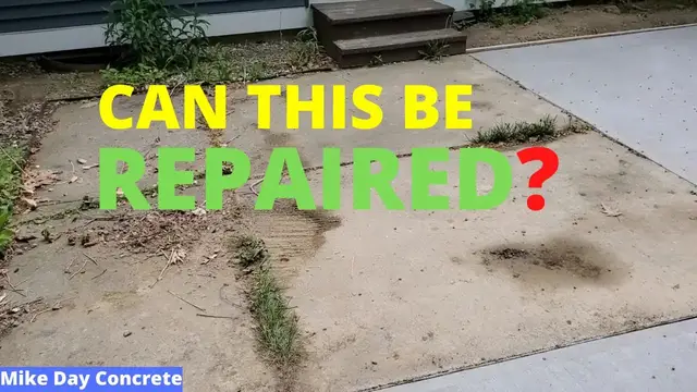 Video thumbnail for How To Repair and Resurface Old Concrete Patios (Fixing Ugly Concrete)