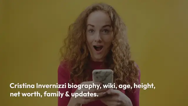 Video thumbnail for Cristina Invernizzi biography, wiki, age, height, net worth, family & updates