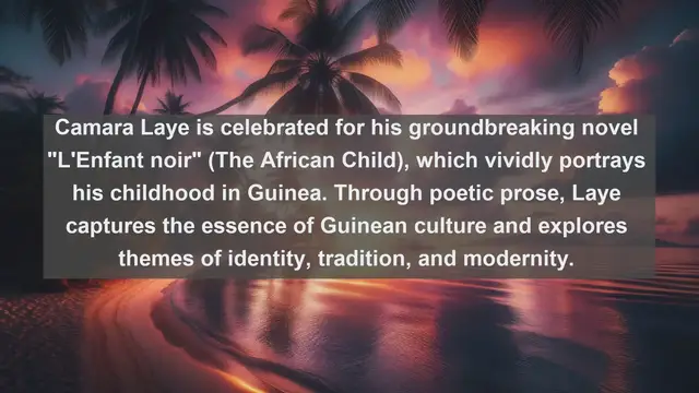 Video thumbnail for Exploring Literary Giants: Top 10 Famous Writers in Guinea