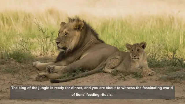Video thumbnail for 10 Surprising Facts About Lion Feeding Habits