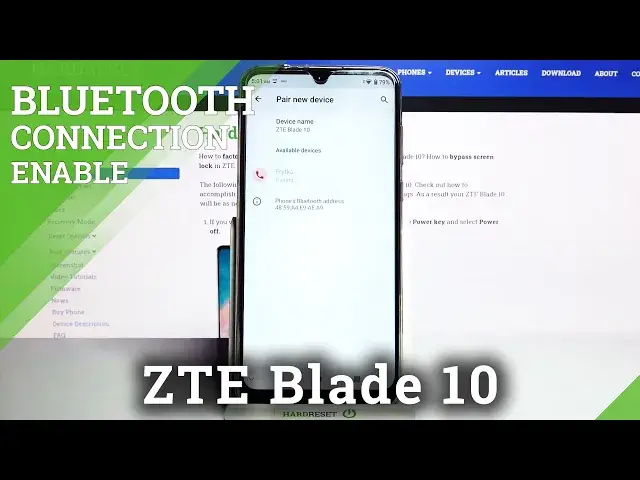 'Video thumbnail for Bluetooth Connection – Link Device with ZTE Blade 10 via Bluetooth'