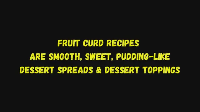 Video thumbnail for 12 Tasty Fruit Curd Recipes From Blackberry to Watermelon