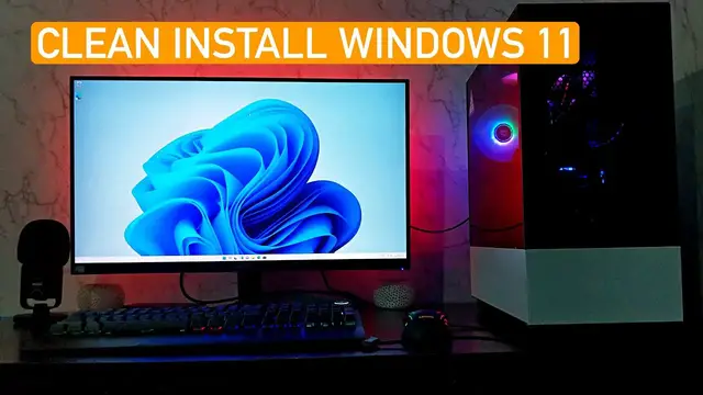 Video thumbnail for Clean Install Windows 11 On New PC - Step By Step Guide To Set up Windows 11