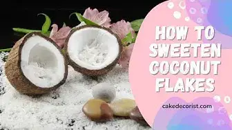Video thumbnail for How To Sweeten Coconut Flakes
