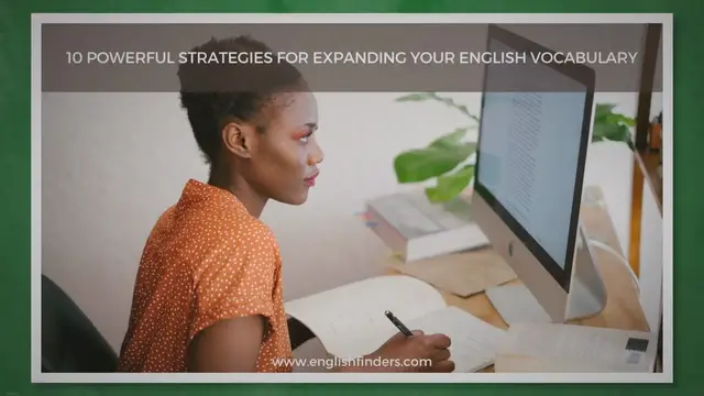 Video thumbnail for 10 Powerful Strategies for Expanding your English Vocabulary