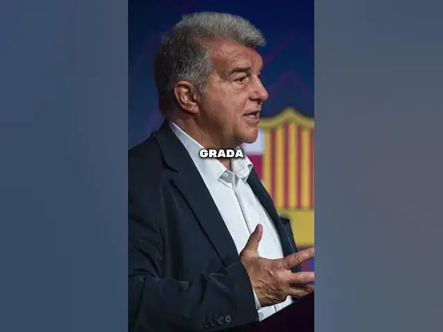 Video thumbnail for EL BARÇA SE PONE DURO CON LA GRADA DE ANIMACIÓN