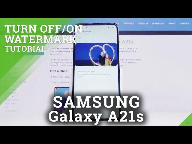 Video thumbnail for How to Activate Camera Watermark – Camera Options in SAMSUNG Galaxy A21s