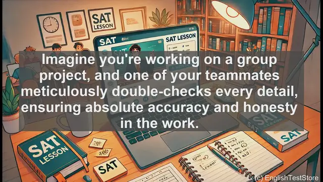 Video thumbnail for 5000 Must Know SAT Vocabulary - Scrupulous: The Quality of Ethical Precision