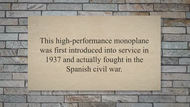 Video thumbnail for Messerschmitt Bf 109 – The Best Fighter Ever Built?