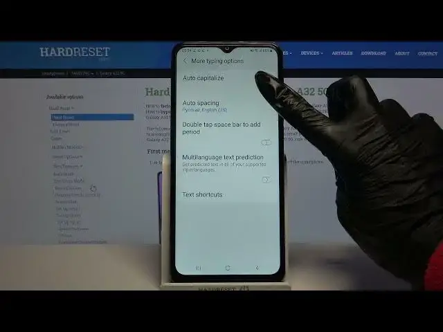 'Video thumbnail for How to Enter Text Correction Options on Samsung Galaxy A32 5G - Manage Input Settings'