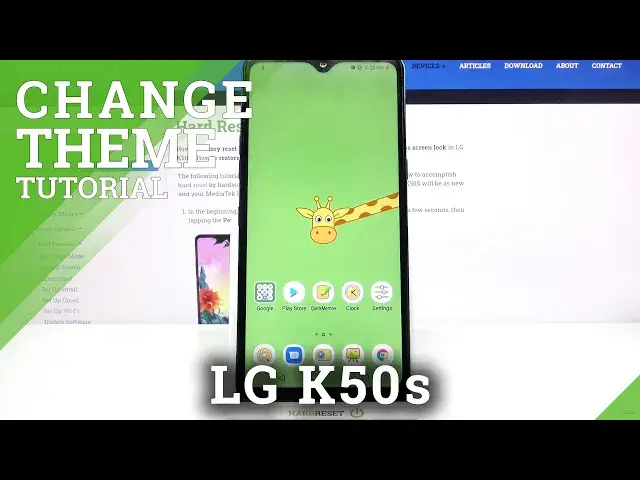 Video thumbnail for How to Change Device Theme in LG K50S – Apply Theme