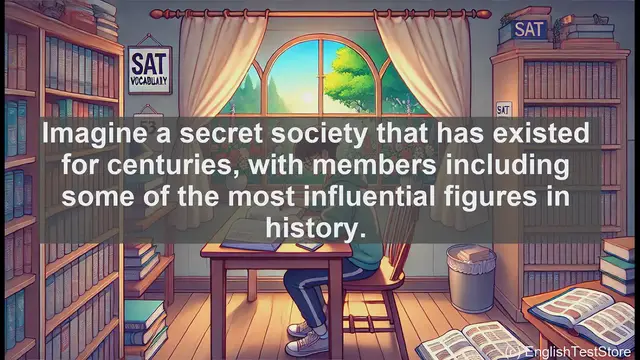 Video thumbnail for 5000 Must Know SAT Vocabulary - Freemason: SAT Vocabulary Explained