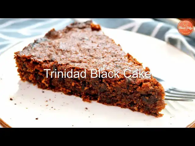 'Video thumbnail for How to make Trinidad Black Cake (MOIST cake with alcohol)'