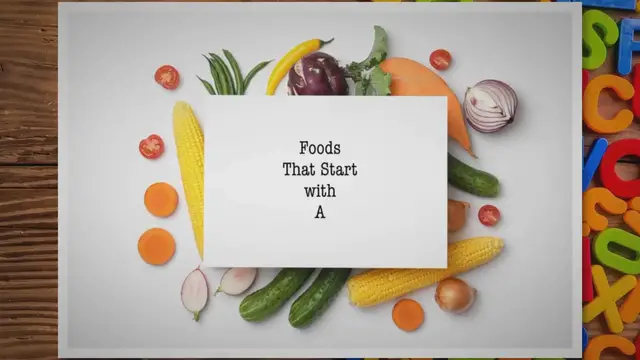 'Video thumbnail for Foods That Start with A '
