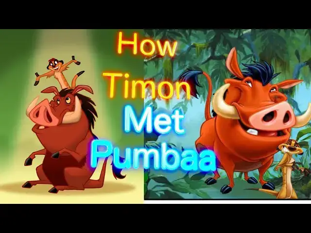 Video thumbnail for How Timon & Pumbaa Met Each Other???