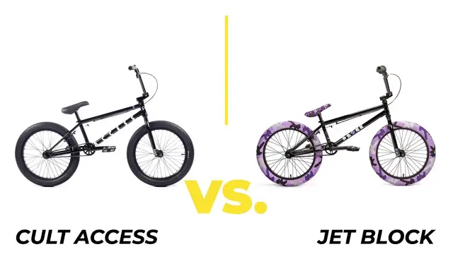 'Video thumbnail for Cult Access VS. Jet Block (Finding the BEST BMX BIKE)'