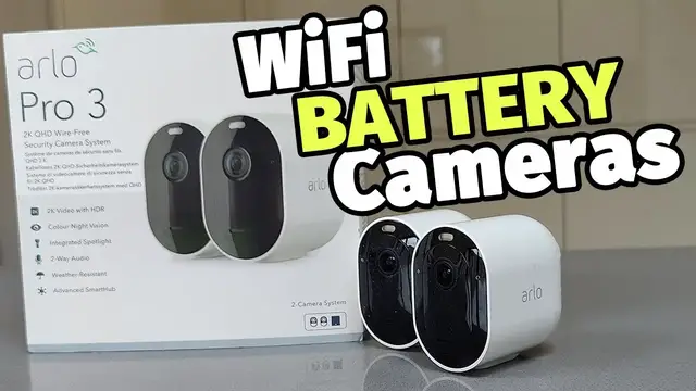 Video thumbnail for Arlo Pro 3 Review - Wireless Weatherproof Security Cameras