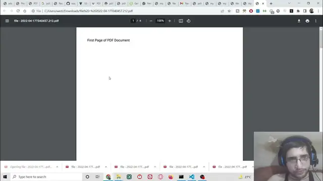 Video thumbnail for PDFMake.js Tutorial to Add Page Numbers With Border at Footer inside PDF Doc in Browser Using JS