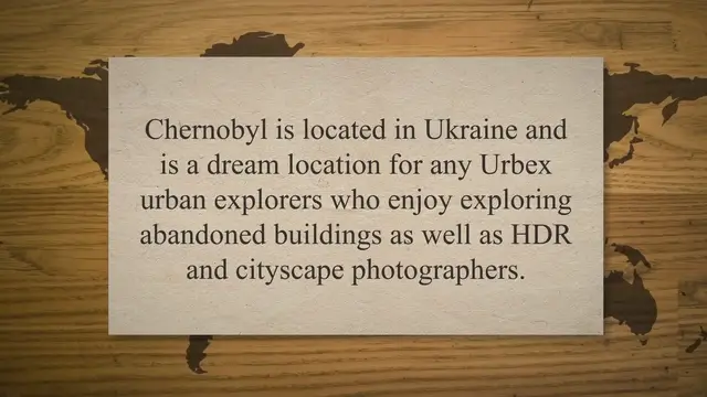 Video thumbnail for Chernobyl photography tour