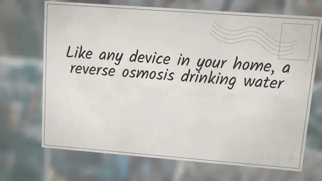 'Video thumbnail for Why Is My Reverse Osmosis System Making Noise?'