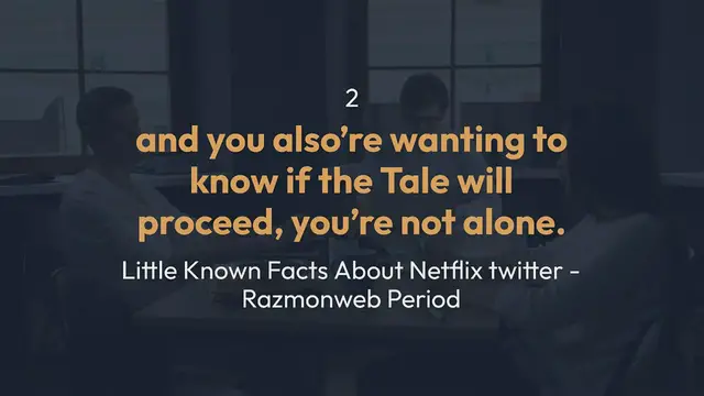Video thumbnail for Little Known Facts About Netflix twitter - Razmonweb