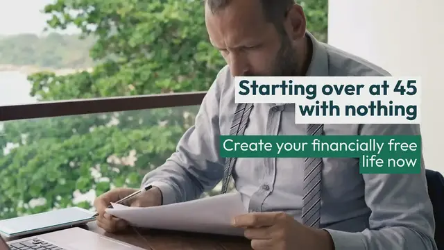 Video thumbnail for Starting Over At 45 With Nothing