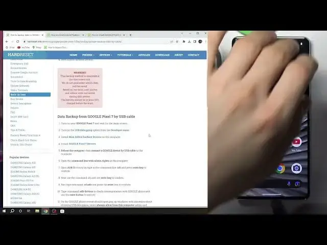 Video thumbnail for How To Backup Data Using ADB In Google Pixel 7 Pro