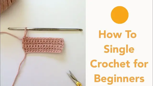 'Video thumbnail for How To Single Crochet for Beginners | Basic Crochet Stitches'