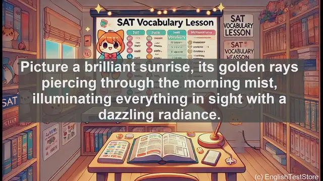 Video thumbnail for 5000 Must Know SAT Vocabulary - Effulgence: The Radiant Power of Brilliant Light