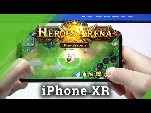 'Video thumbnail for Heroes Arena Gameplay on iPhone Xr - Device Efficient Review'