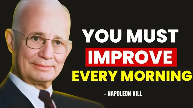 Video thumbnail for Things You Must Do Every Morning ｜ Napoleon Hill