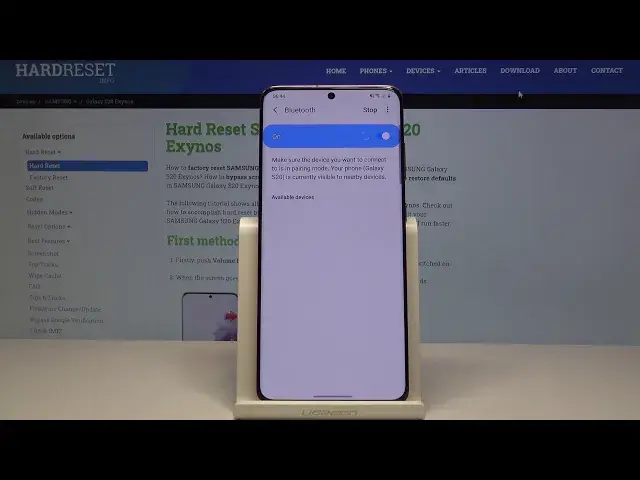 'Video thumbnail for How to Connect Bluetooth Device to SAMSUNG Galaxy S20 – Get Connected'