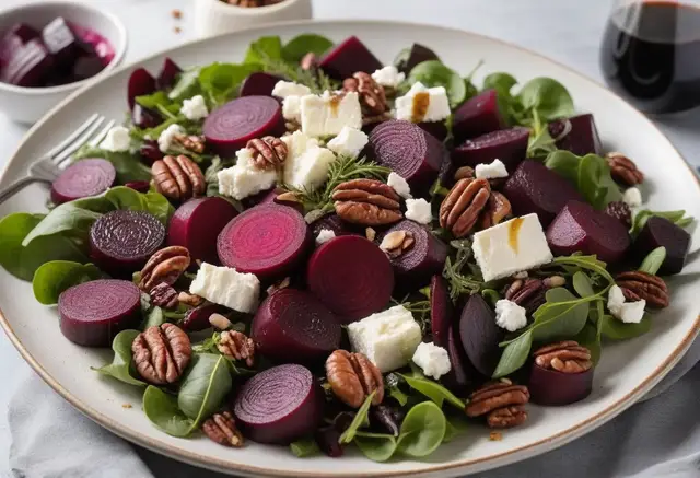 Video thumbnail for Beet and Goat Cheese Salad