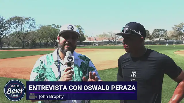 Video thumbnail for Oswald Peraza nos habla de la PELEA por el SHORT STOP de los YANKEES