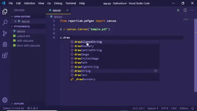 Video thumbnail for Create PDF with Python ReportLab