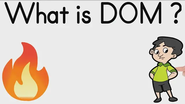 Video thumbnail for What is HTML & XML DOM API Methods in Javascript Crash Course Explained in Whiteboard Video