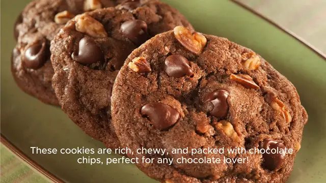 Video thumbnail for hershey's chocolate chocolate chip cookie recipe