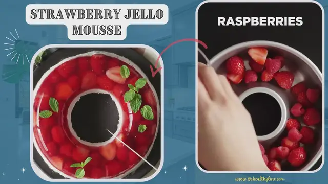 Video thumbnail for Strawberry Jello Mousse