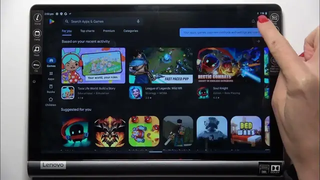 Video thumbnail for How to Update Apps on LENOVO Yoga Smart Tab – Download App Actualizations