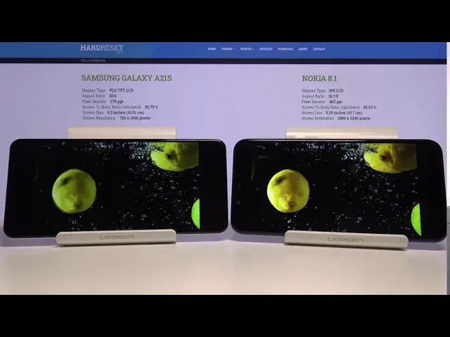 Video thumbnail for SAMSUNG Galaxy A21s vs NOKIA 8.1 - Check Quality of Screens & Compare Phones