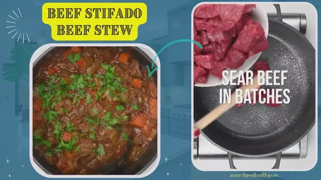 Video thumbnail for Beef Stifado Beef Stew