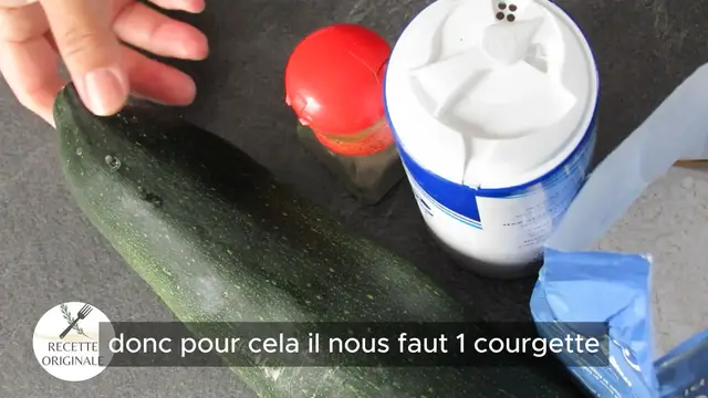'Video thumbnail for beignets de courgettes'