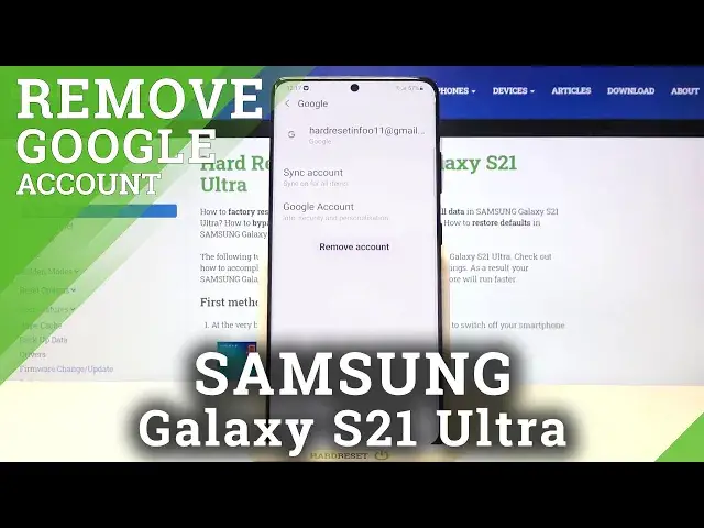 'Video thumbnail for Samsung Galaxy S21 Ultra - How to Logout from Gmail?'